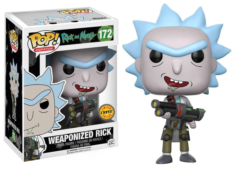 FUN12439 Rick and Morty - Rick Weaponized (with chase) Pop! Vinyl - Funko - Titan Pop Culture