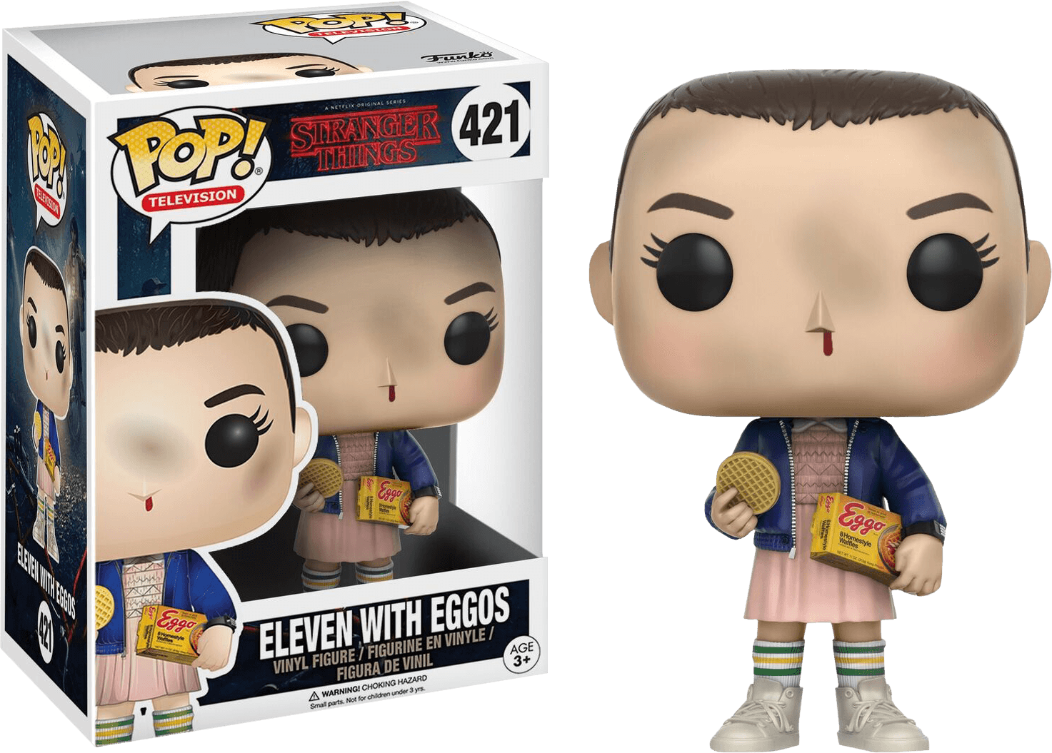 FUN13318 Stranger Things - Eleven with Eggos (with chase) Pop! Vinyl - Funko - Titan Pop Culture