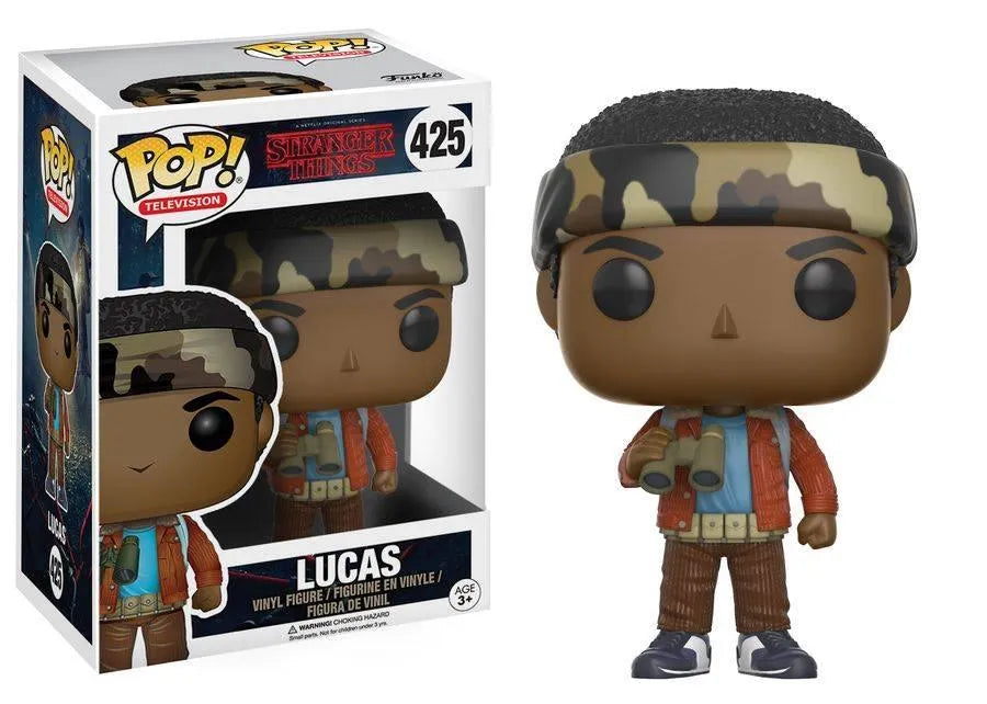 FUN13324 Stranger Things - Lucas Pop! Vinyl - Funko - Titan Pop Culture