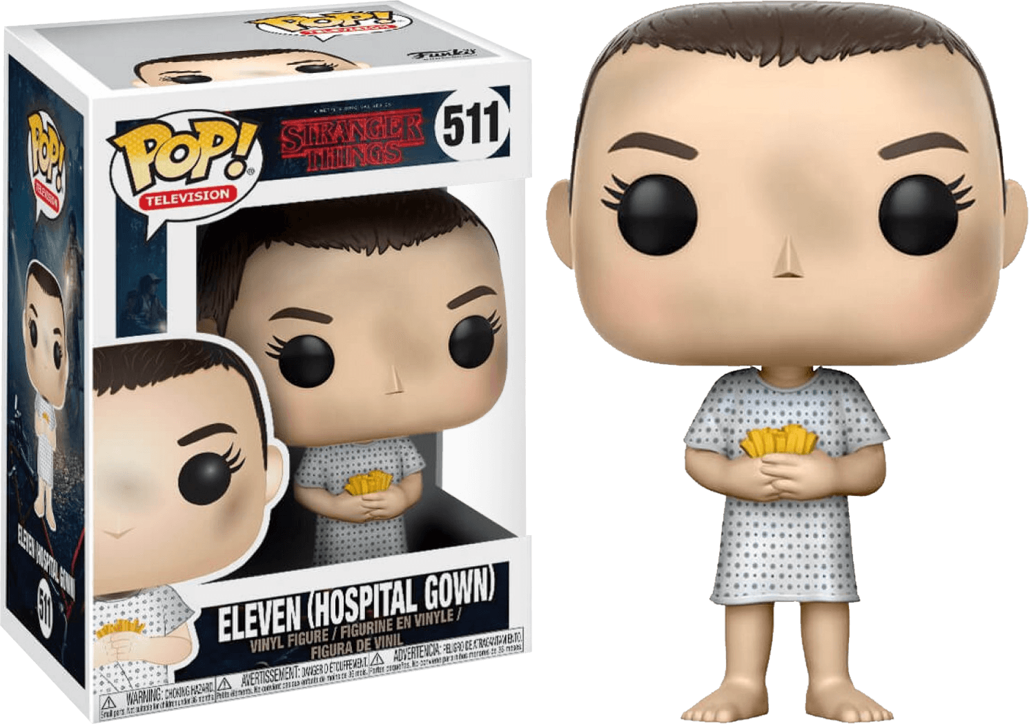 FUN14424 Stranger Things - Eleven in Hospital Gown Pop! Vinyl - Funko - Titan Pop Culture