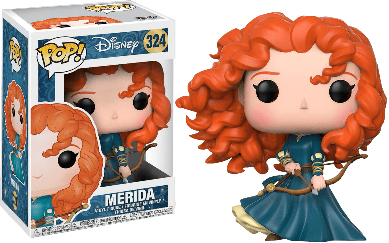 FUN21196 Brave - Merida (v2) Pop! Vinyl - Funko - Titan Pop Culture