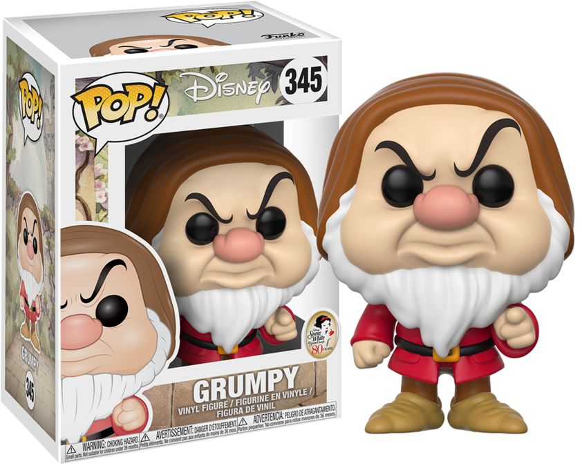 FUN21727 Snow White and the Seven Dwarfs (1937) - Grumpy Pop! Vinyl - Funko - Titan Pop Culture