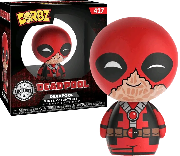 FUN23479 Deadpool (comics) - Deadpool Torn Mask US Exclusive Dorbz - Funko - Titan Pop Culture