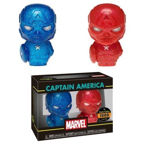 Captain America - Captain America (Red & Blue) XS Hikari 2-pack  Funko Titan Pop Culture