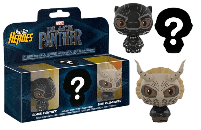 FUN24070 Black Panther - Pint Size Heroes 3-pack - Funko - Titan Pop Culture