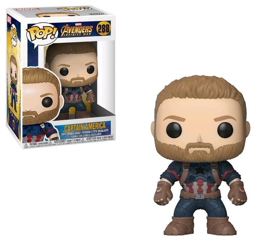 FUN26466 Avengers 3: Infinity War - Captain America Pop! Vinyl - Funko - Titan Pop Culture