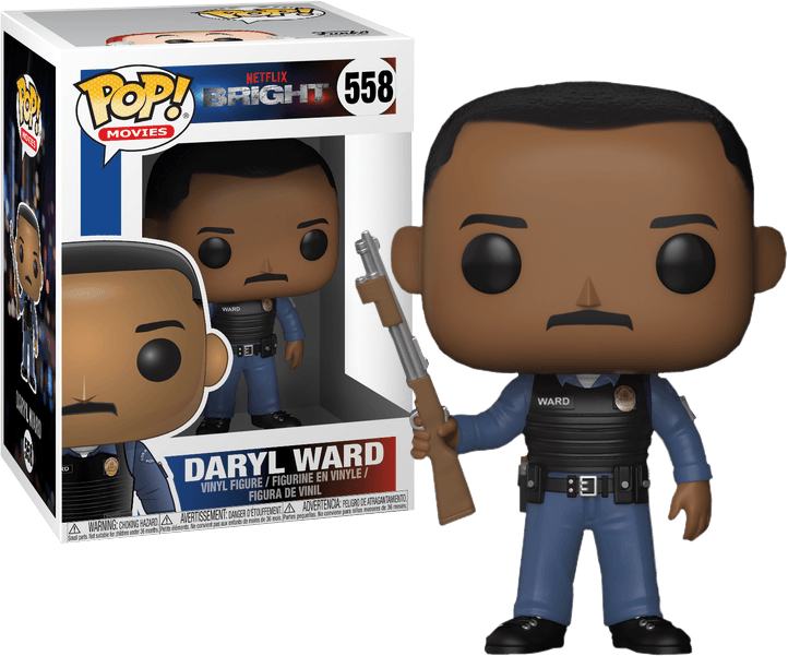 FUN27377 Bright - Daryl Ward (with chase) Pop! Vinyl - Funko - Titan Pop Culture