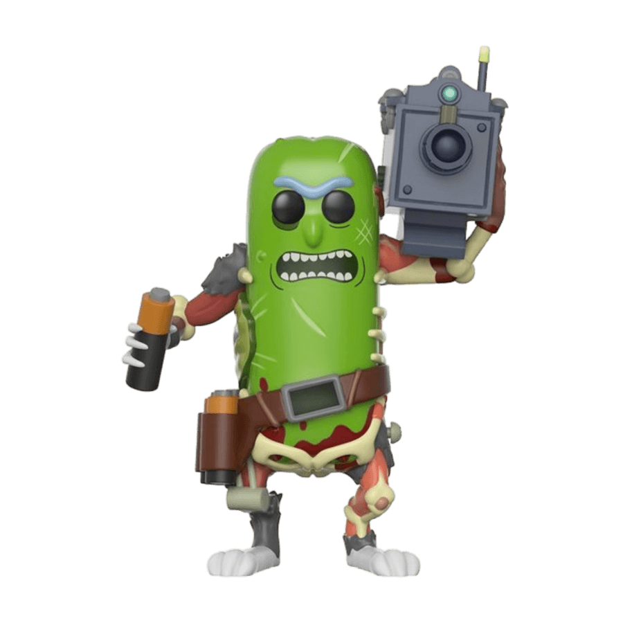 FUN27862 Rick and Morty - Pickle Rick with Laser Pop! Vinyl - Funko - Titan Pop Culture