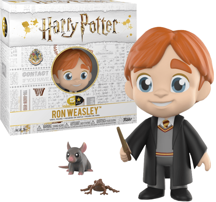 FUN30450 Harry Potter - Ron Weasley 5 Star Vinyl Figure - Funko - Titan Pop Culture