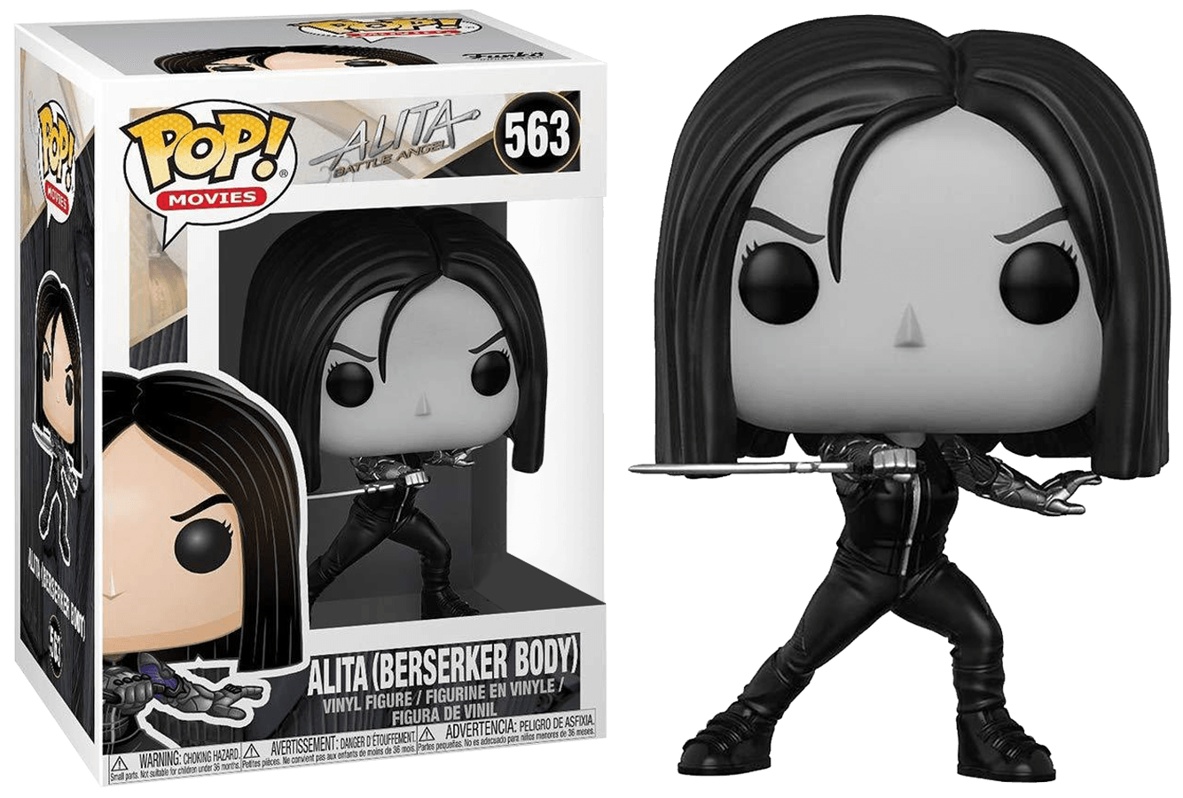 FUN30748 Alita: Battle Angel - Alita Berserker Body Black & White US Exclusive Pop! Vinyl - Funko - Titan Pop Culture