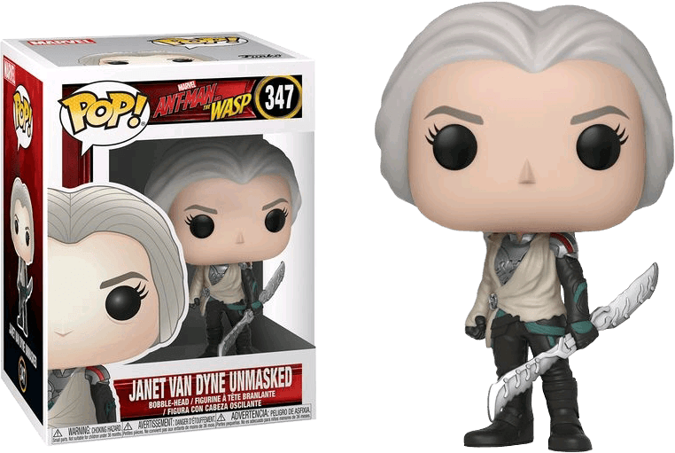 FUN30799 Ant-Man and the Wasp - Janet Van Dyne Unmasked US Exclusive Pop! Vinyl - Funko - Titan Pop Culture