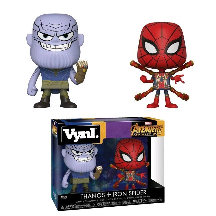 FUN30932 Avengers 3: Infinity War - Thanos & Iron Spider Vynl. - Funko - Titan Pop Culture