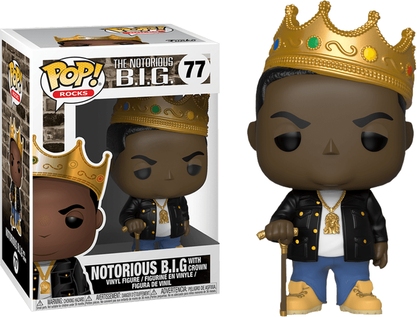 FUN31550 Notorious B.I.G. - Notorious B.I.G. with Crown Pop! Vinyl - Funko TBA - Titan Pop Culture