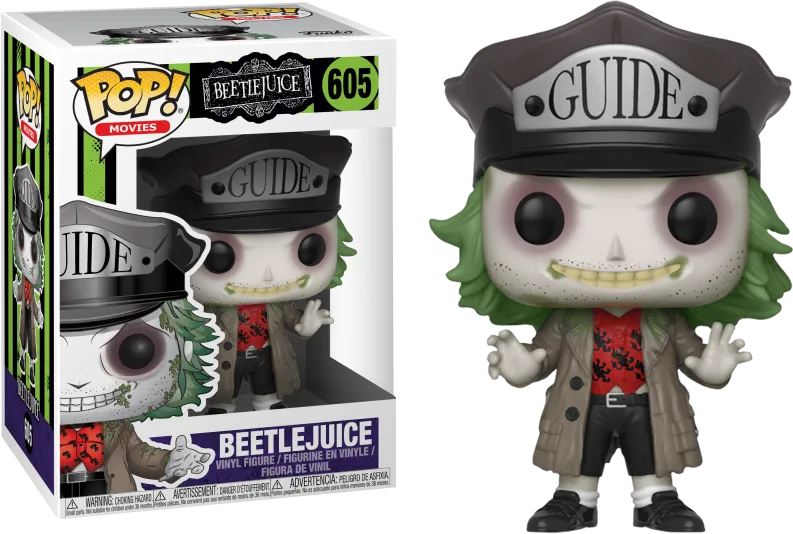 FUN32319 Beetlejuice - Beetlejuice with Guide Hat Pop! Vinyl - Funko - Titan Pop Culture