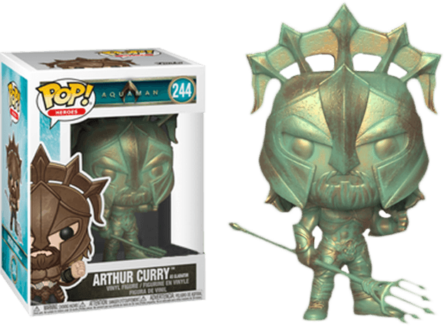 FUN33677 Aquaman - Arthur (Gladiator) Patina US Exclusive Pop! Vinyl - Funko - Titan Pop Culture