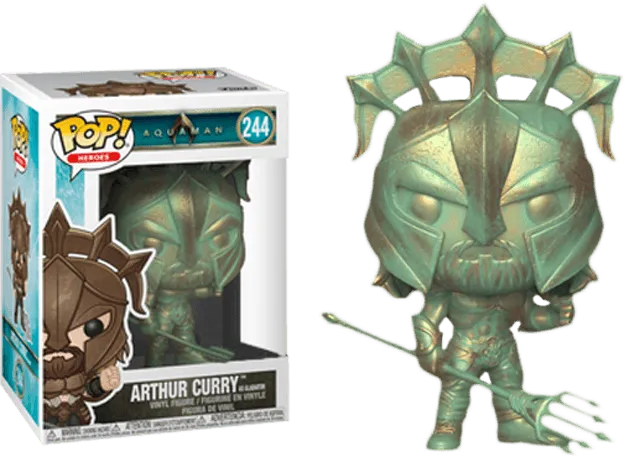 FUN33677 Aquaman - Arthur (Gladiator) Patina US Exclusive Pop! Vinyl - Funko - Titan Pop Culture