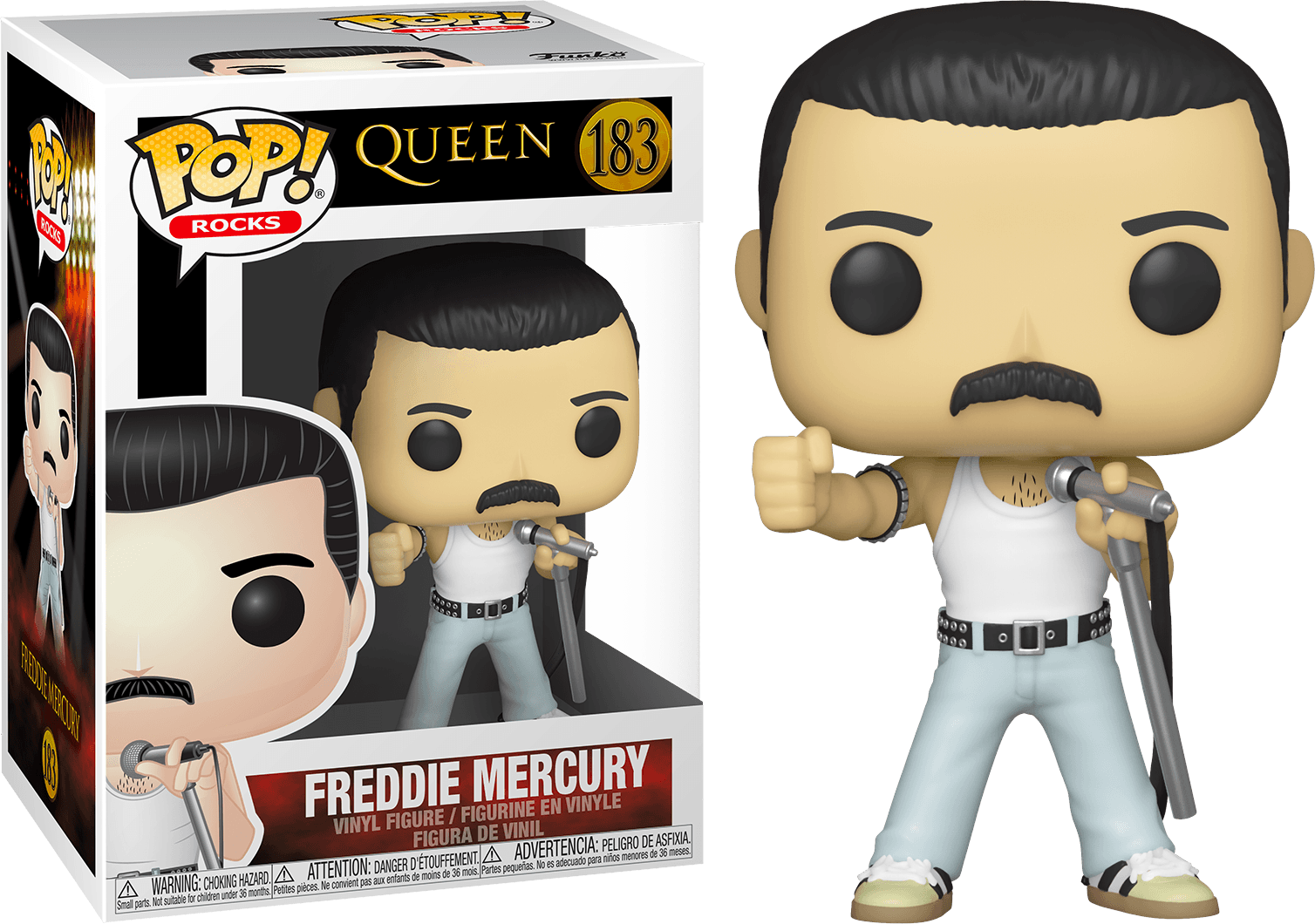 FUN33735 Queen - Freddie Mercury Radio Gaga Pop! Vinyl - Funko - Titan Pop Culture