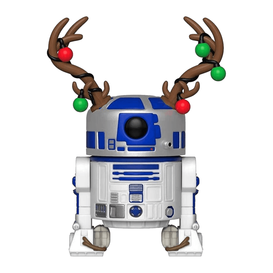 FUN33891 Star Wars - R2-D2 with Antlers Pop! Vinyl - Funko - Titan Pop Culture