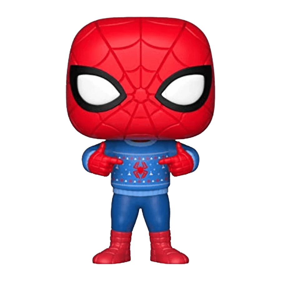 FUN33983 Marvel Comics - Spider-Man with Ugly Sweater Pop! Vinyl - Funko - Titan Pop Culture