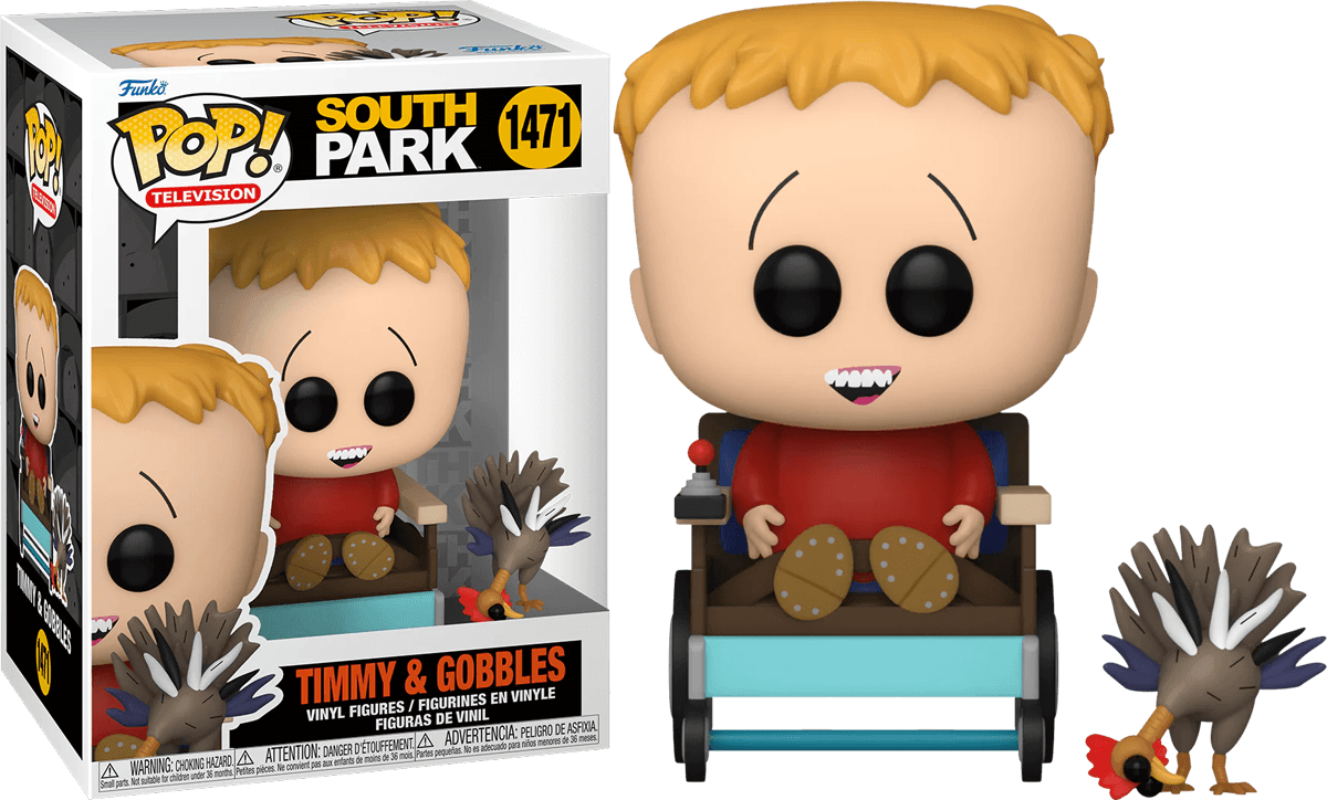 FUN34391 South Park - Timmy & Gobbles Pop! Vinyl - Funko TBA - Titan Pop Culture