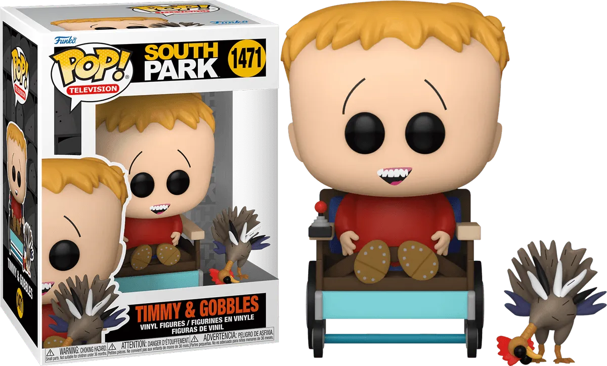 FUN34391 South Park - Timmy & Gobbles Pop! Vinyl - Funko TBA - Titan Pop Culture