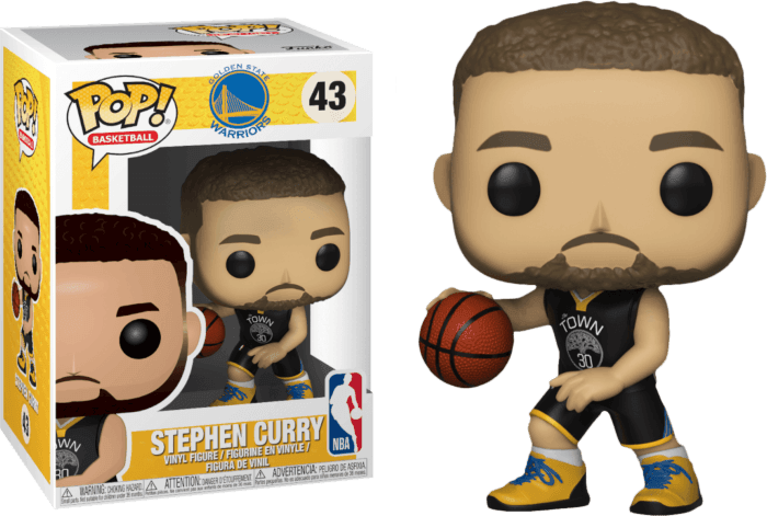 NBA: Warriors - Stephen Curry Pop! Vinyl  Funko Titan Pop Culture