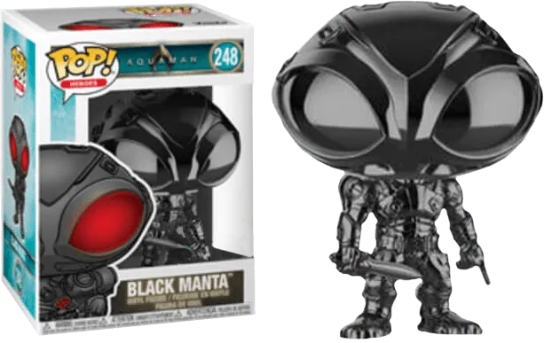 FUN34575 Aquaman - Black Manta Chrome US Exclusive Pop! Vinyl - Funko - Titan Pop Culture