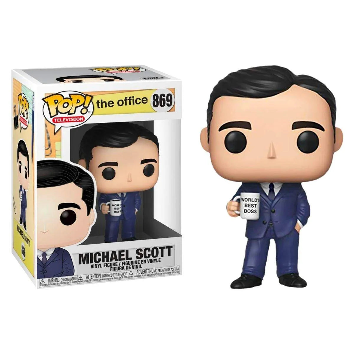 FUN34900 The Office - Michael Scott Pop! Vinyl - Funko TBA - Titan Pop Culture