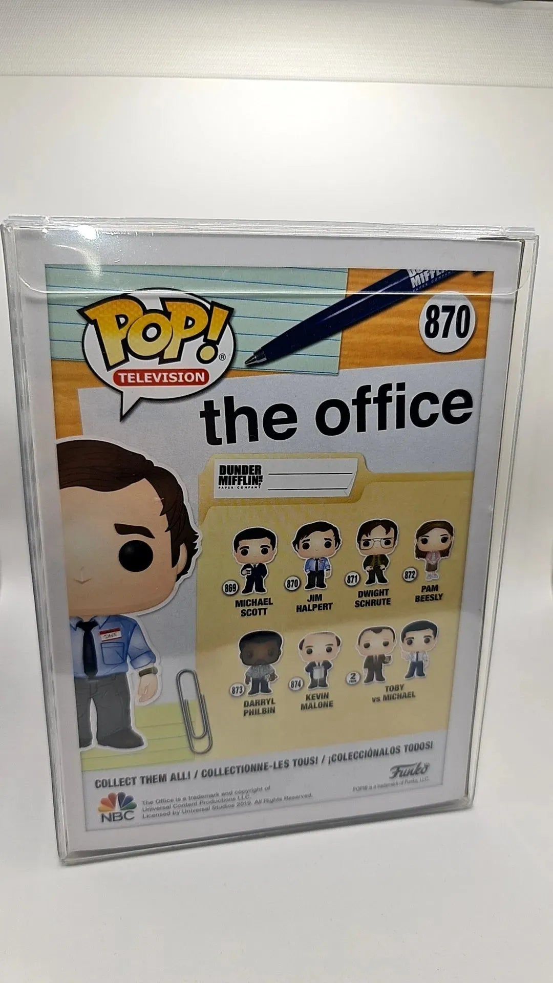 FUN34903 The Office - Jim Halpert Chase Edition (FACEBOOK) Pop! Vinyl - Funko/Resale - Titan Pop Culture