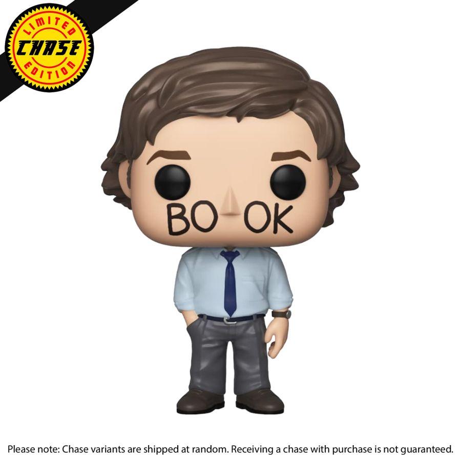 FUN34903 The Office - Jim Halpert (with chase) Pop! Vinyl - Funko TBA - Titan Pop Culture