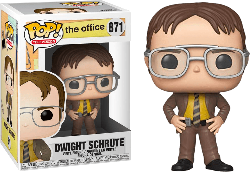 FUN34906 The Office - Dwight Schrute Pop! Vinyl - Funko TBA - Titan Pop Culture