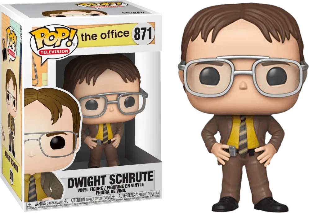 FUN34906 The Office - Dwight Schrute Pop! Vinyl - Funko TBA - Titan Pop Culture