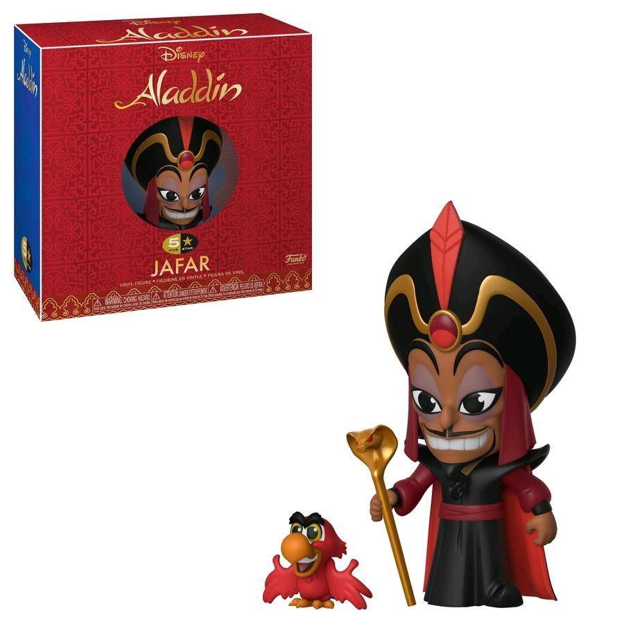 Aladdin - Jafar with Iago 5-Star Vinyl Figure  Funko Titan Pop Culture