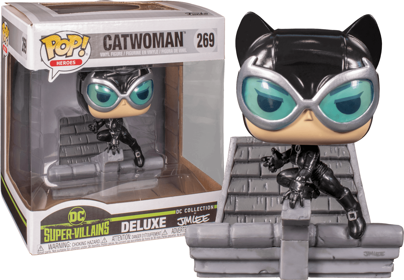 FUN36310 Batman - Catwoman Jim Lee US Exclusive Pop! Deluxe - Funko - Titan Pop Culture