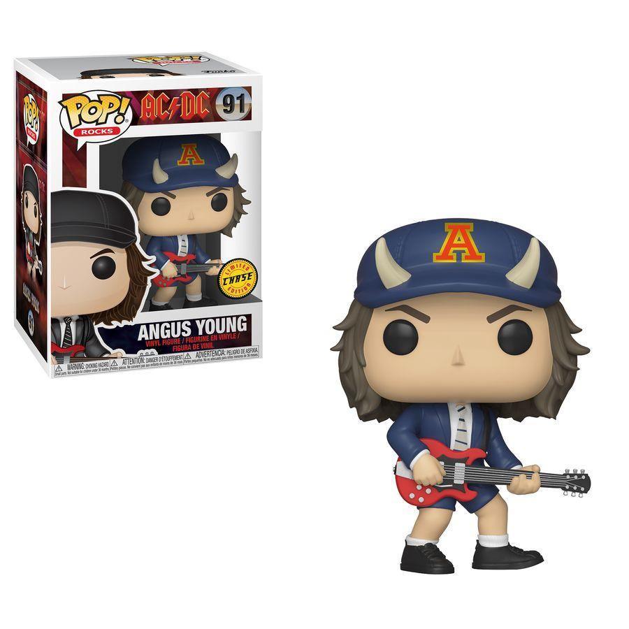 AC/DC - Angus Young (with chase) Pop! Vinyl  Funko Titan Pop Culture