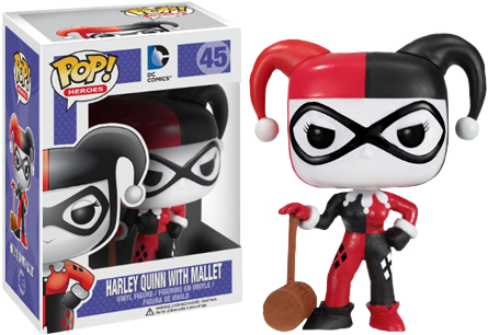 FUN3638 DC Comics - Harley Quinn with Mallet US Exclusive Pop! Vinyl - Funko - Titan Pop Culture