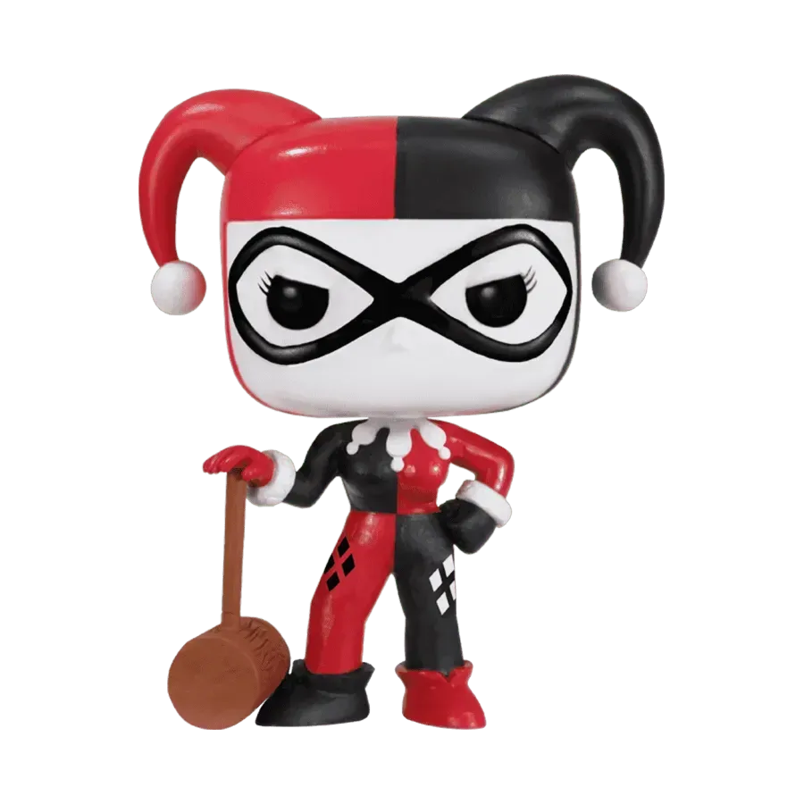 FUN3638 DC Comics - Harley Quinn with Mallet US Exclusive Pop! Vinyl - Funko - Titan Pop Culture