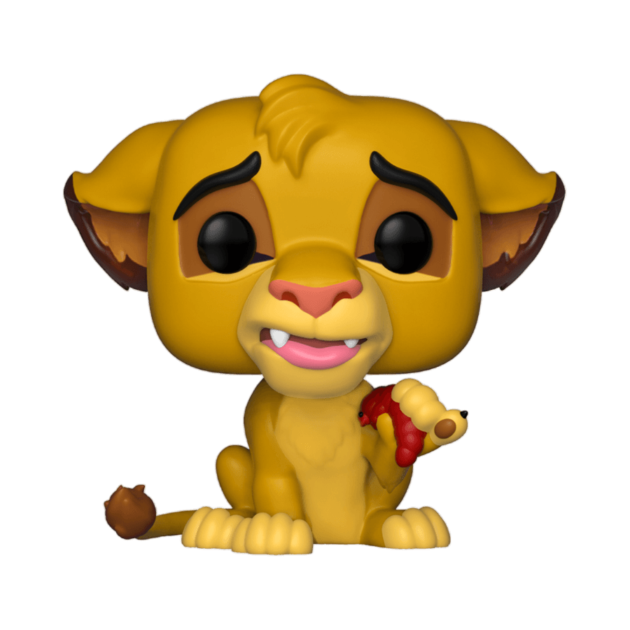 FUN36395 The Lion King (1994) - Simba with Bug Pop! Vinyl - Funko - Titan Pop Culture