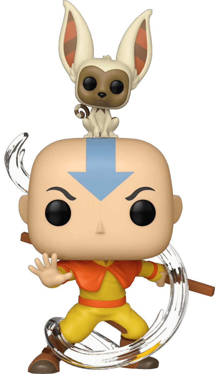 FUN36463 Avatar The Last Airbender - Aang with Momo Pop! Vinyl - Funko - Titan Pop Culture