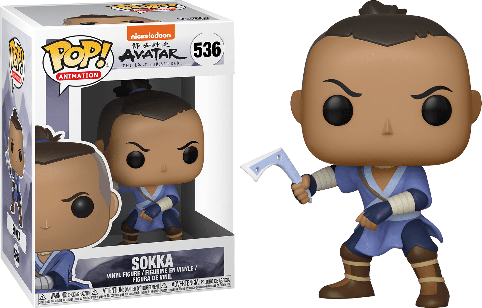 FUN36465 Avatar The Last Airbender - Sokka Pop! Vinyl - Funko TBA - Titan Pop Culture