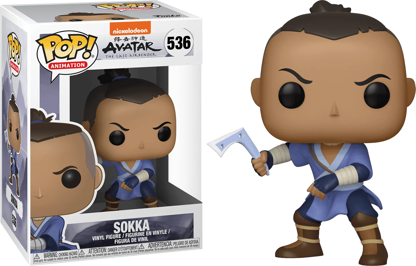 FUN36465 Avatar The Last Airbender - Sokka Pop! Vinyl - Funko TBA - Titan Pop Culture