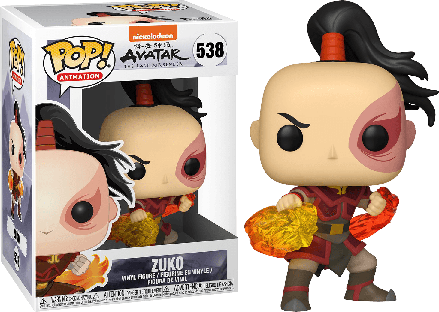 FUN36466 Avatar The Last Airbender - Zuko (with chase) Pop! Vinyl - Funko TBA - Titan Pop Culture