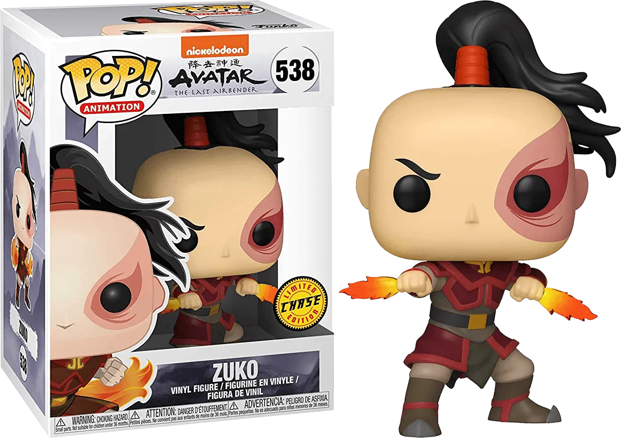 FUN36466 Avatar The Last Airbender - Zuko (with chase) Pop! Vinyl - Funko TBA - Titan Pop Culture