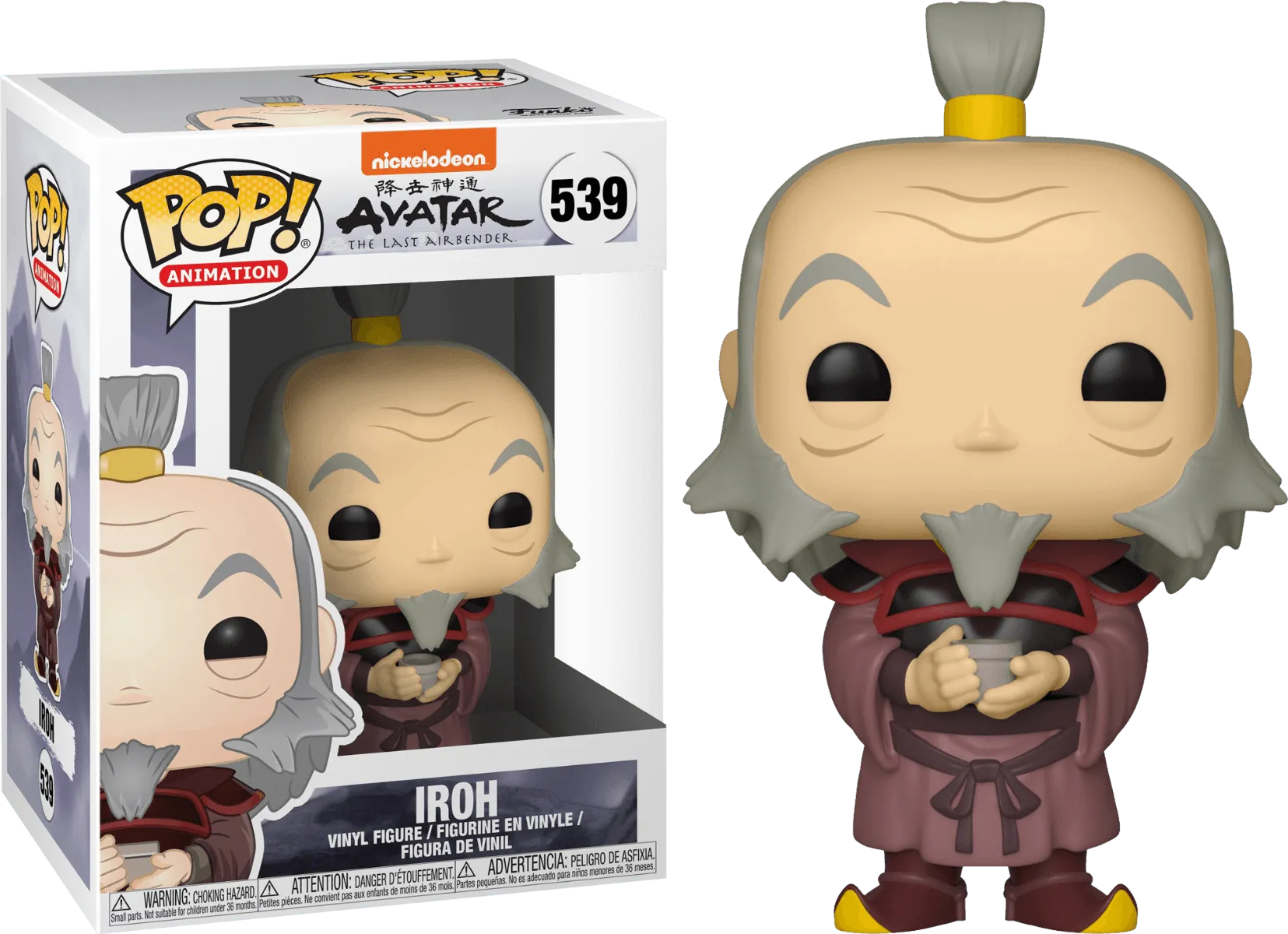 FUN36467 Avatar The Last Airbender - Iroh with Tea Pop! Vinyl - Funko TBA - Titan Pop Culture