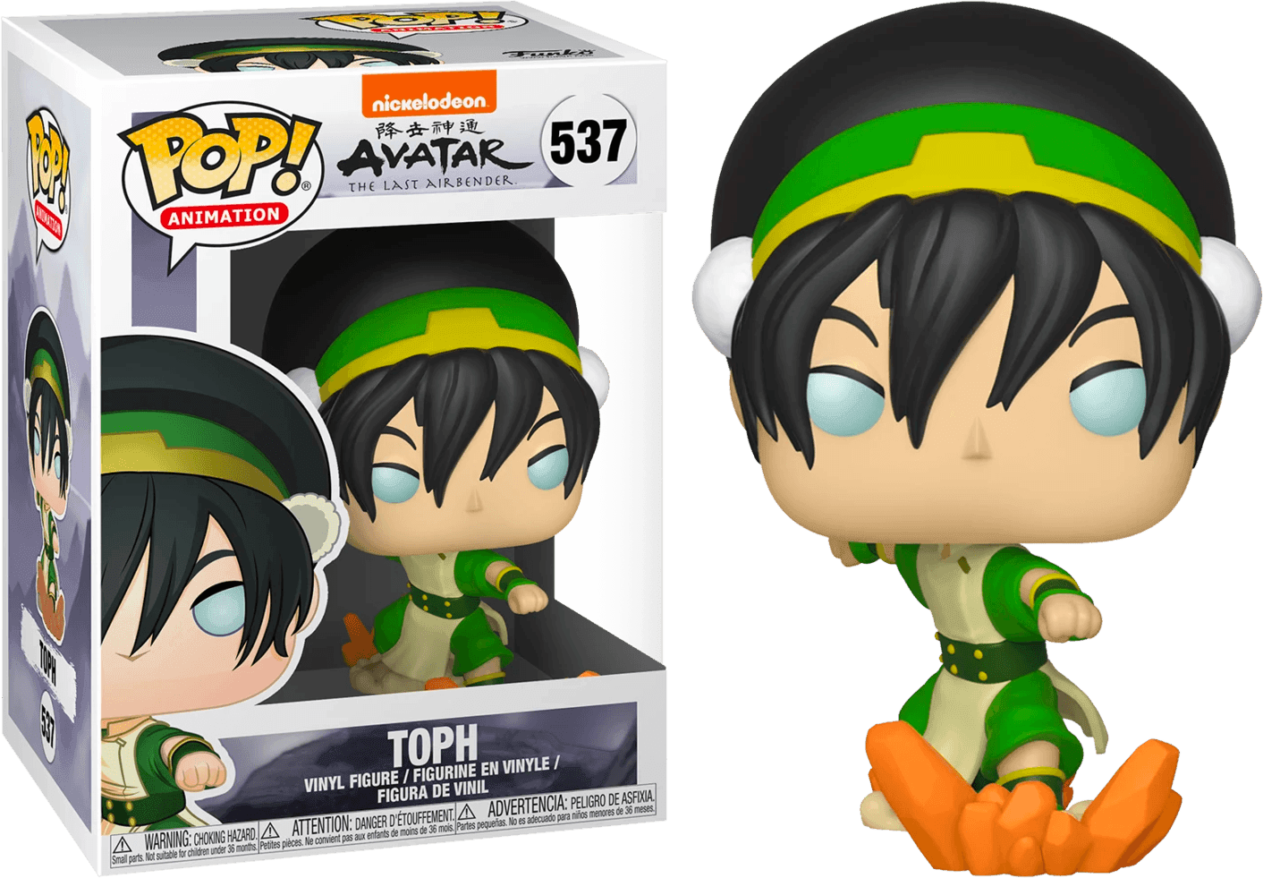 FUN36469 Avatar The Last Airbender - Toph Pop! Vinyl - Funko TBA - Titan Pop Culture