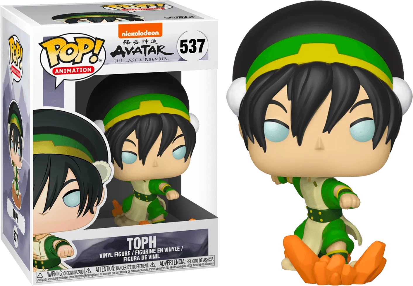 FUN36469 Avatar The Last Airbender - Toph Pop! Vinyl - Funko TBA - Titan Pop Culture