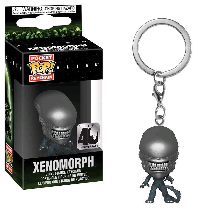 Alien - Xenomorph 40th Anniversary Pocket Pop! Keychain  Funko Titan Pop Culture