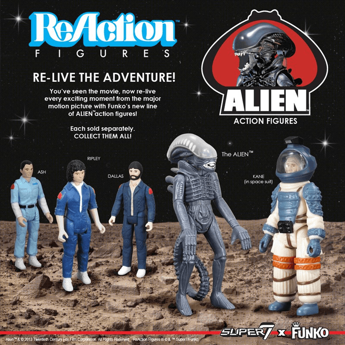 Alien - ReAction Figure Assortment  Funko Titan Pop Culture