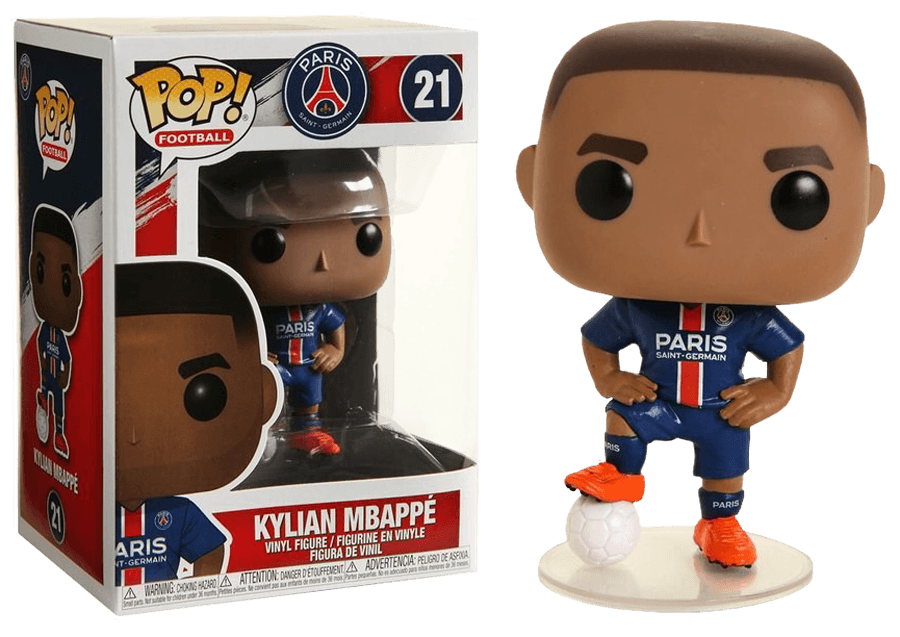 FUN39828 Football: PSG - Kylian Mbappe Pop! Vinyl - Funko TBA - Titan Pop Culture