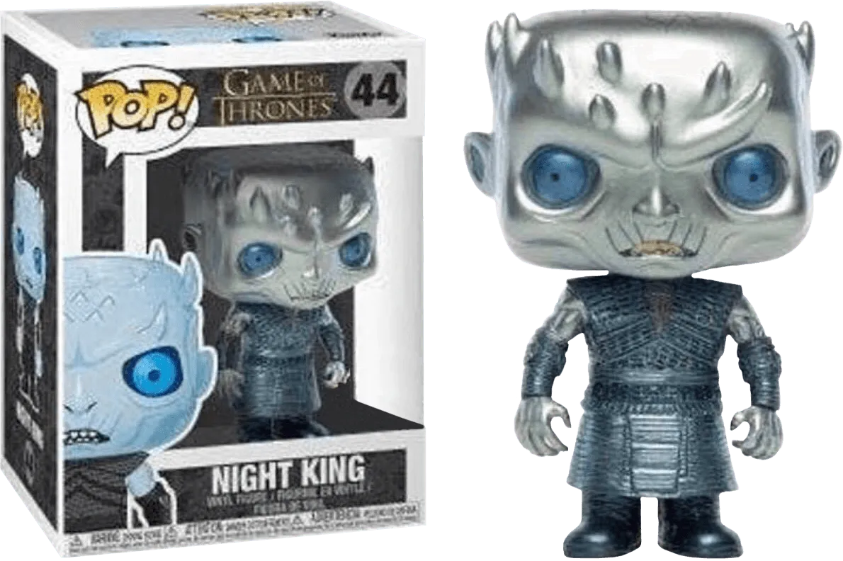 FUN40512 A Game of Thrones - Night King Metallic US Exclusive Pop! Vinyl - Funko - Titan Pop Culture